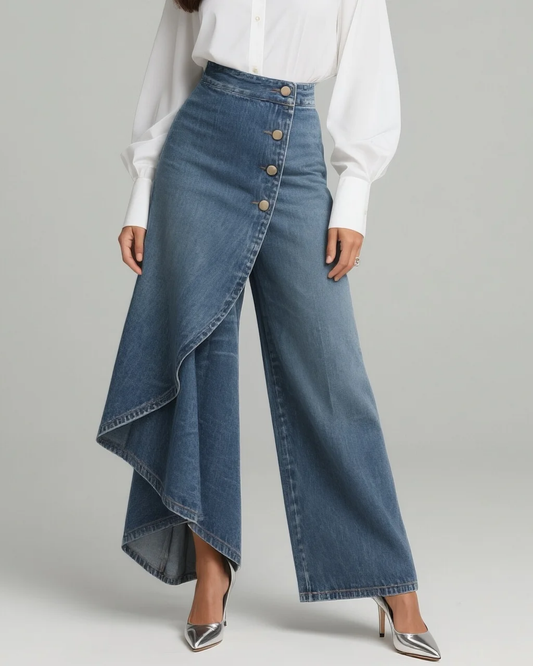 Noryth™ | Denim Pantalon Présence Mode Affirmée