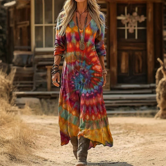 Adèle | Robe Décontractée à Manches Longues Moderne