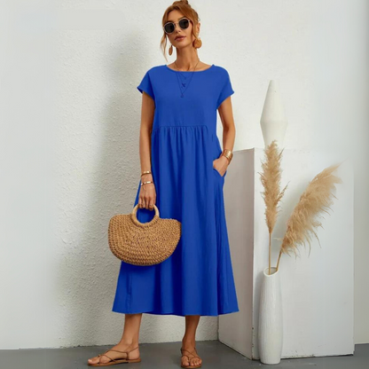 Adeline™ | Robe Midi Poches