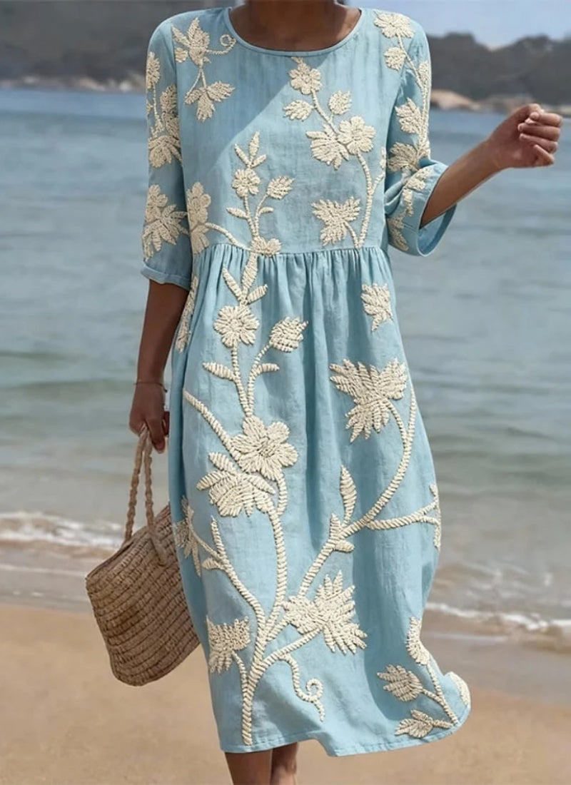 Anaïs | Robe Décontractée Style Fleuri
