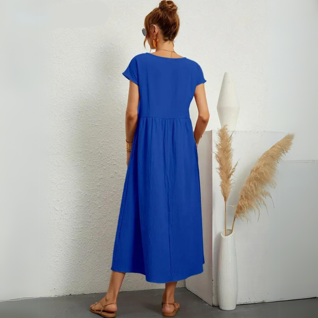Adeline™ | Robe Midi Poches