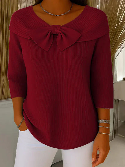 Honorine™ | Pull Détail Brodé