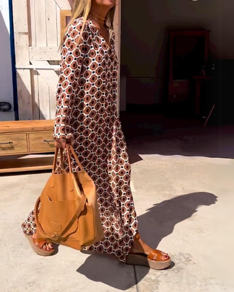Orivane™ | Robe V Élégante Longue