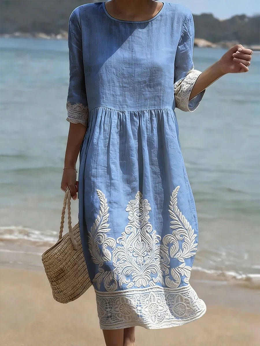 Audrey | Robe Décontractée Style Floral