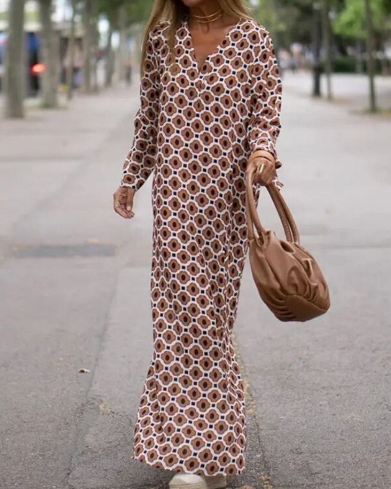 Orivane™ | Robe V Élégante Longue