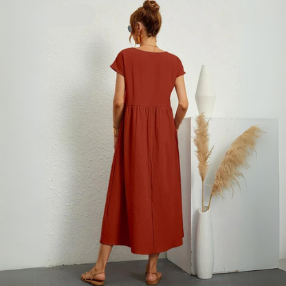 Adeline™ | Robe Midi Poches