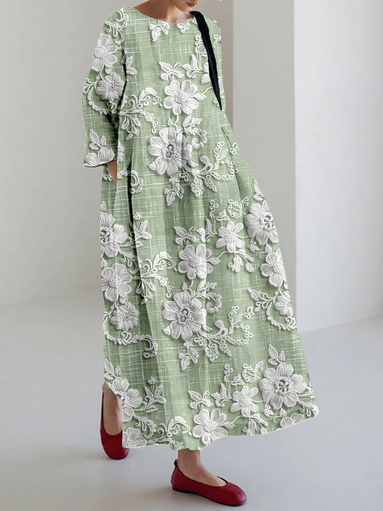 Delphine™ | Robe longue fluide