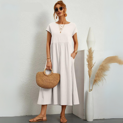 Adeline™ | Robe Midi Poches