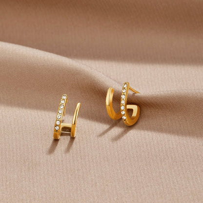 Maélyra™ | Boucles Or Cristal