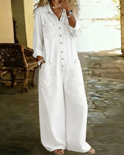 Virelune™ | Denim Combinaison Style Raffiné Et Naturel