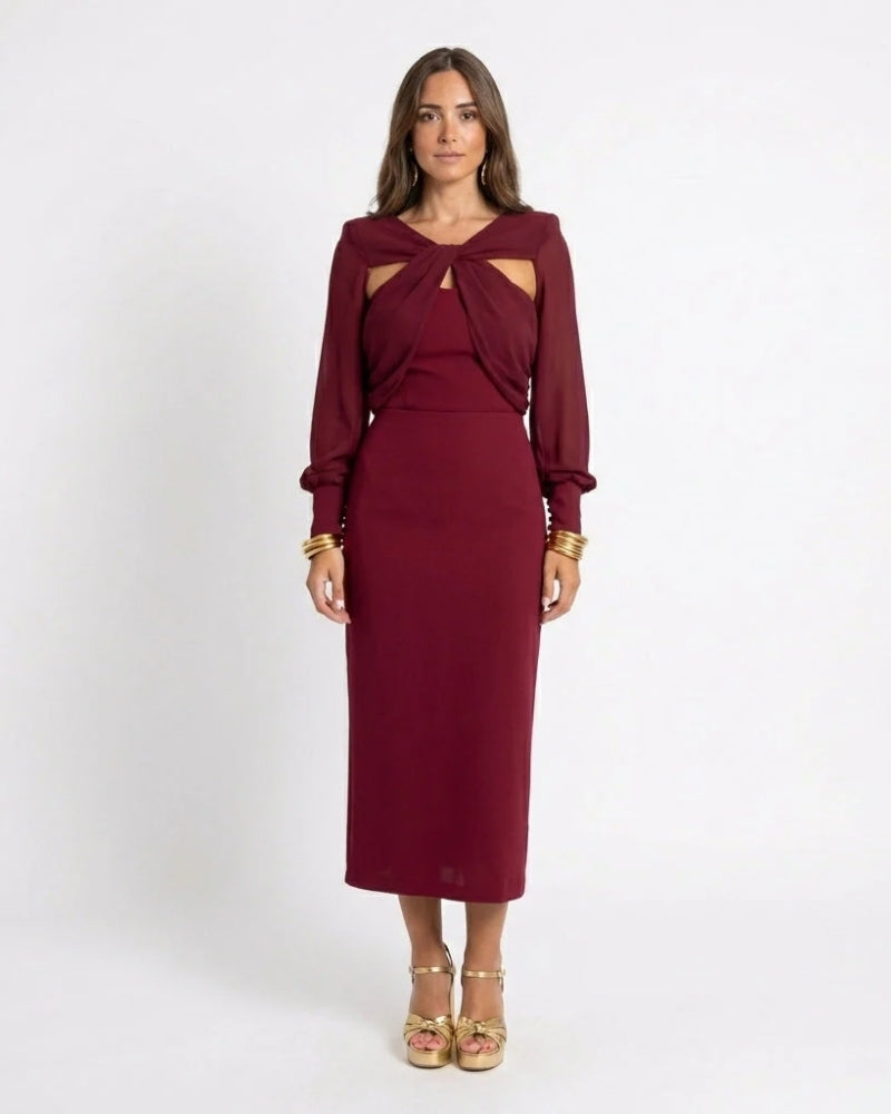 Chloé | Robe Élégante et Sophistiquée