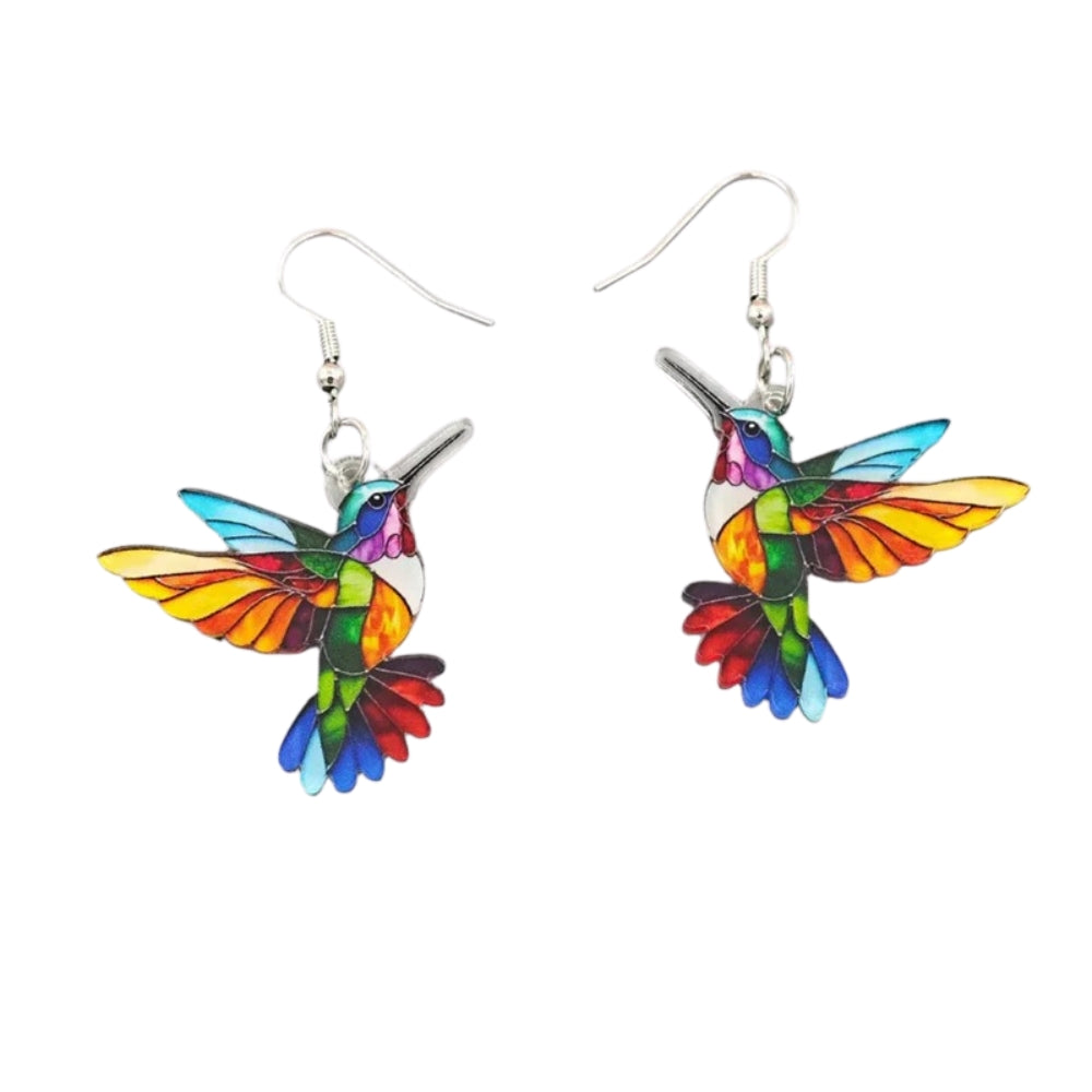 Louna™ | Boucles Colibri Coloré