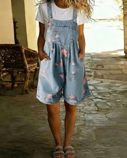 Lymora™ | Denim Combinaison Attitude Simple Fraîche