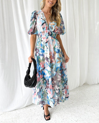 Sophie | Robe Florale Féminine