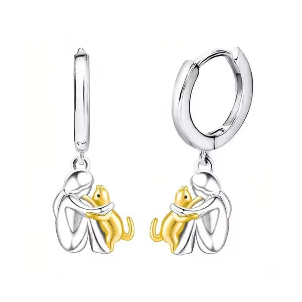 Élodie™ | Boucles Chat Bicolores