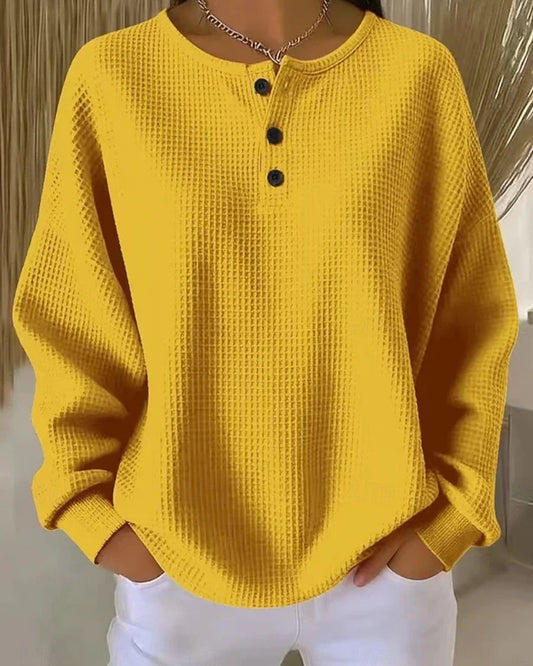 Sophie | Pull Structuré Style Henley