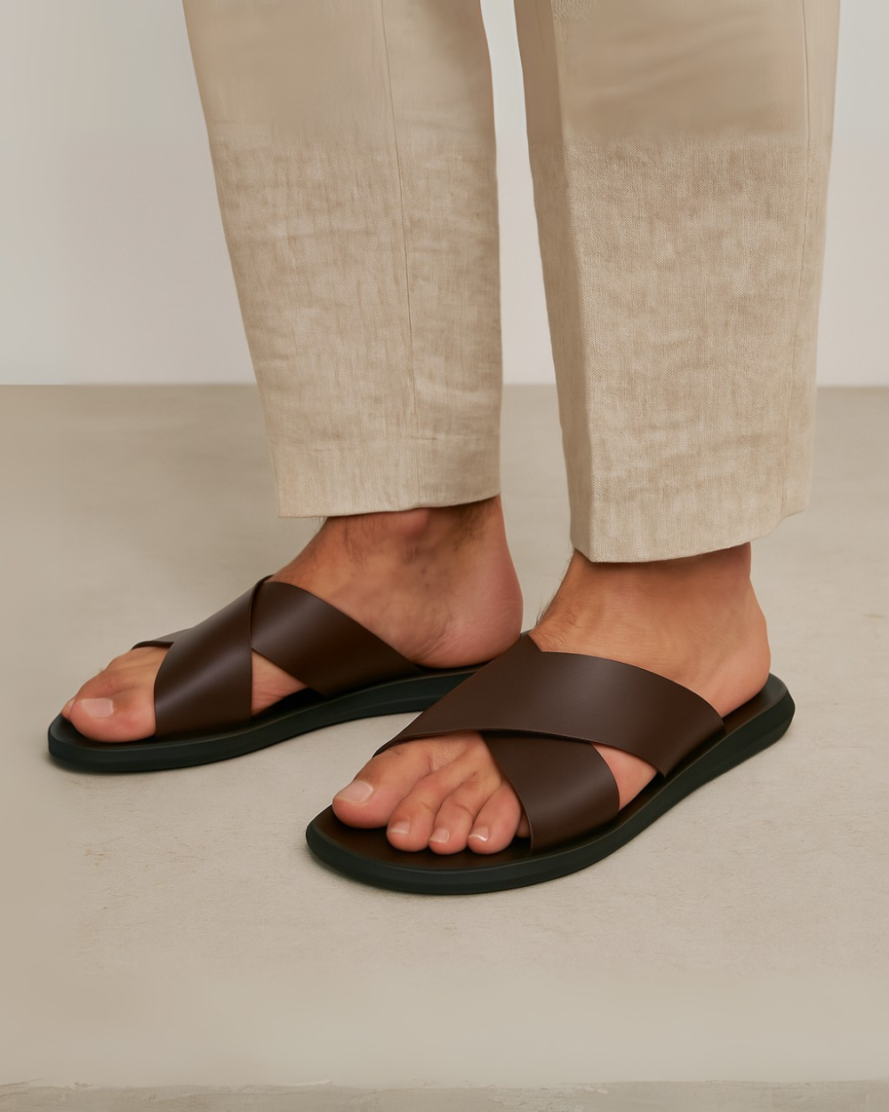 Quentin | Sandales à Brides Croisées