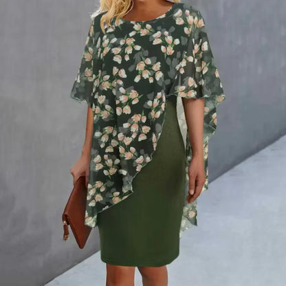 Floréna™ | Robe Superposée Florale