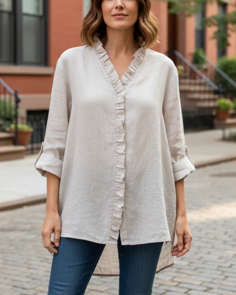 Nora | Blouse Intemporelle Élégante