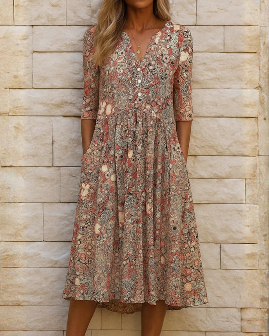 Olivia | Robe Élégante à Décolleté en V