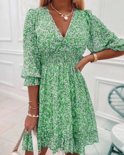 Lucie | Robe Florale Élégante