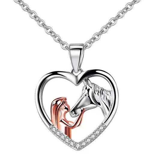 Maëlle™ | Collier Cœur Cheval