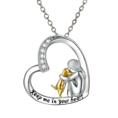 Émilie™ | Collier Chien Étreinte