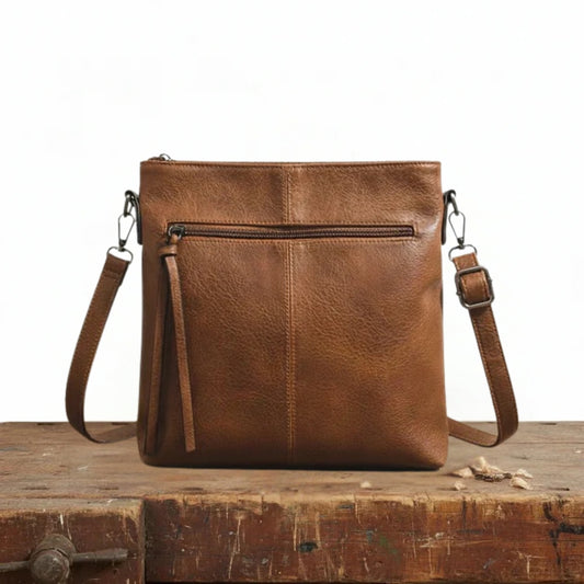 Lénaëlle™ | Sac en Cuir Carré