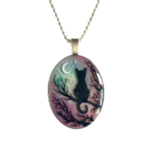 Séréna™ | Collier Chat Nuit