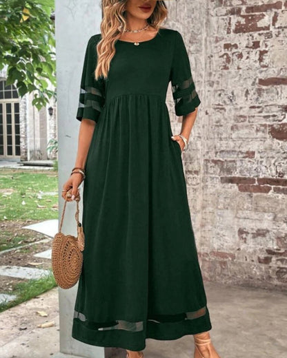 Nora | Robe Midi Élégante