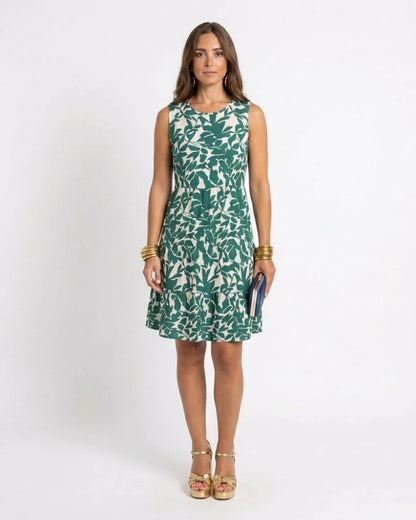 Anaïs | Robe d’Été Fluide à Motif