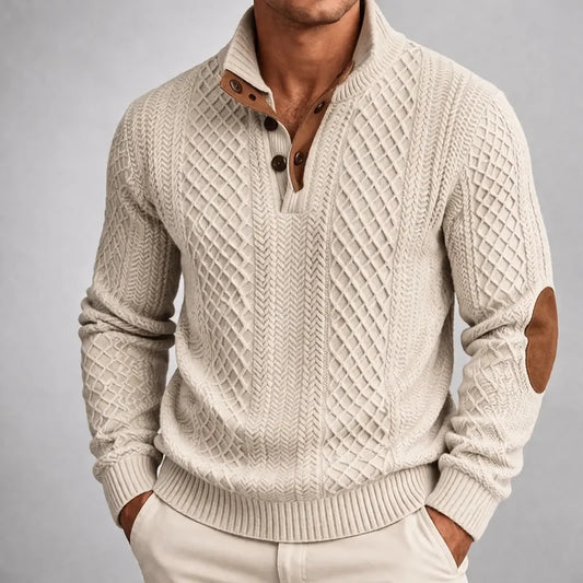 Hugo | Pull Classique à Col Montant