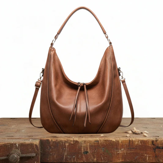 Delphine™ | Sac en Cuir Hobo