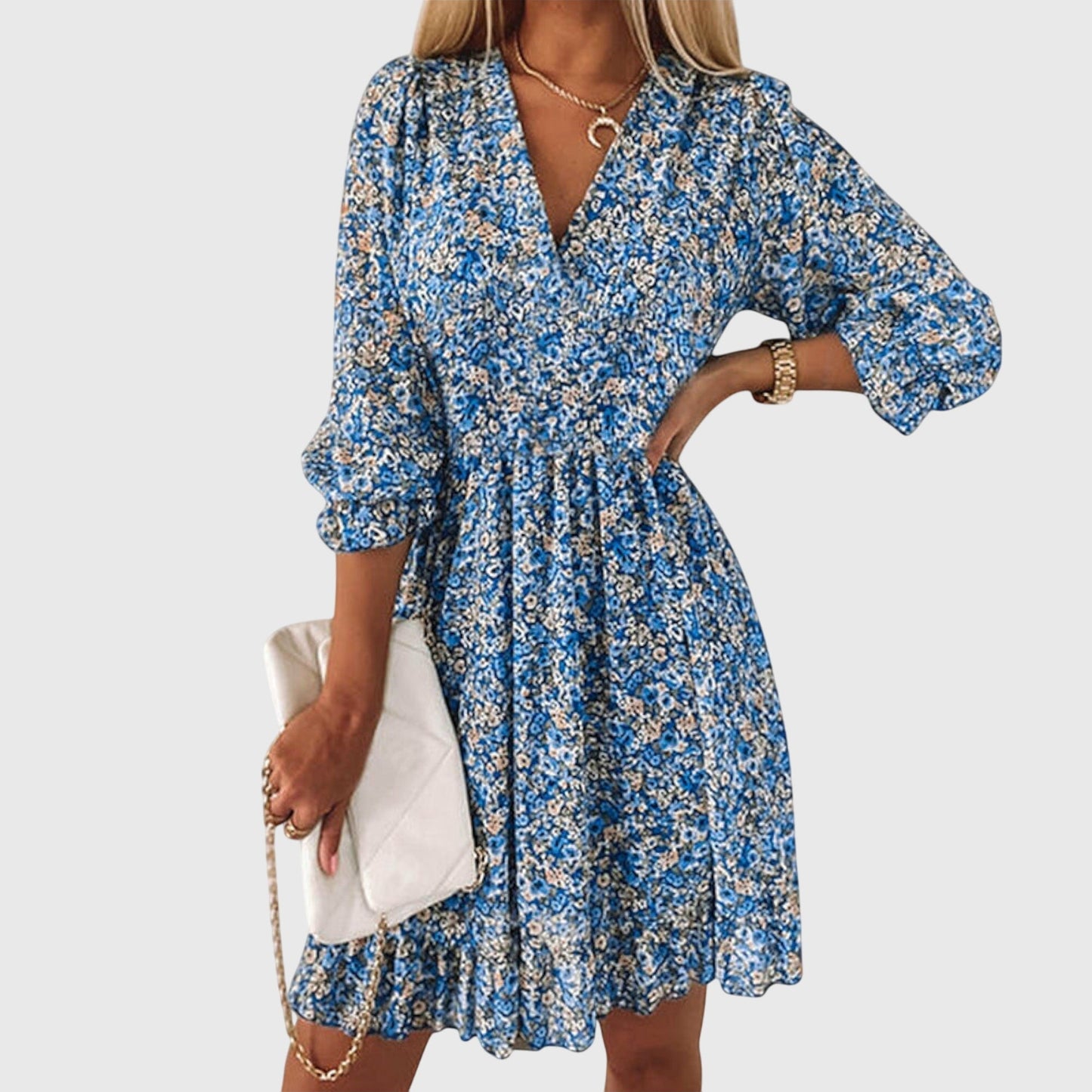 Lunéa™ | Robe Volantée Élégante