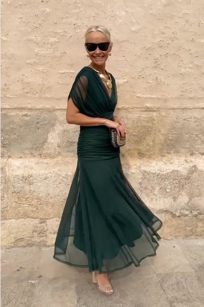 Lucie | Robe Maxi de Soirée Élégante
