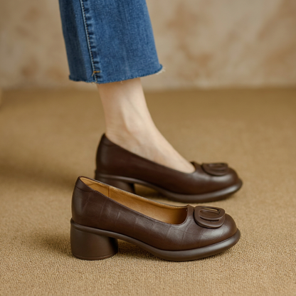 Adèle | Talons Bloc Élégants
