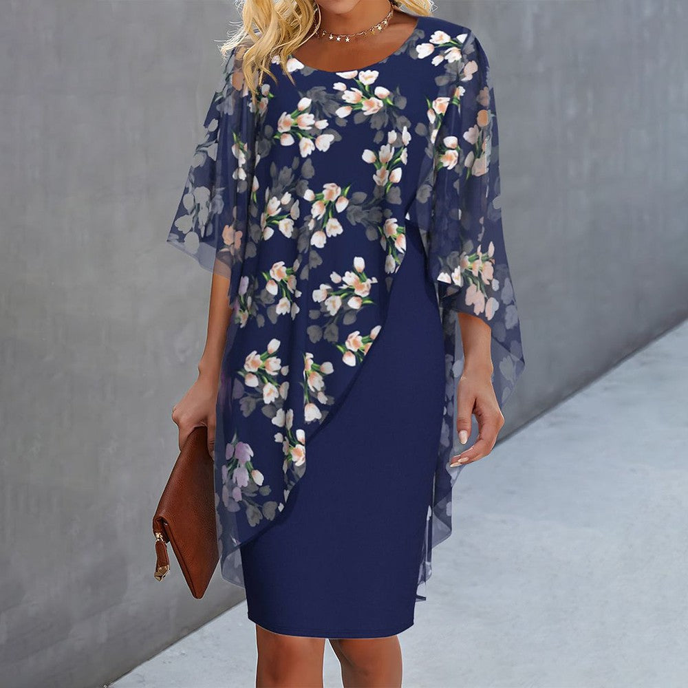 Floréna™ | Robe Superposée Florale