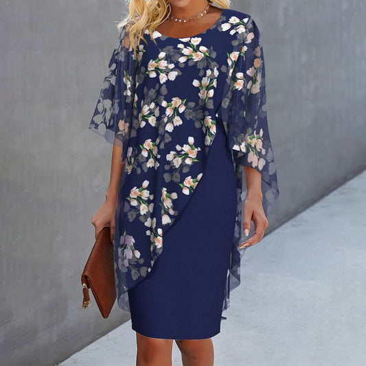 Floréna™ | Robe Superposée Florale