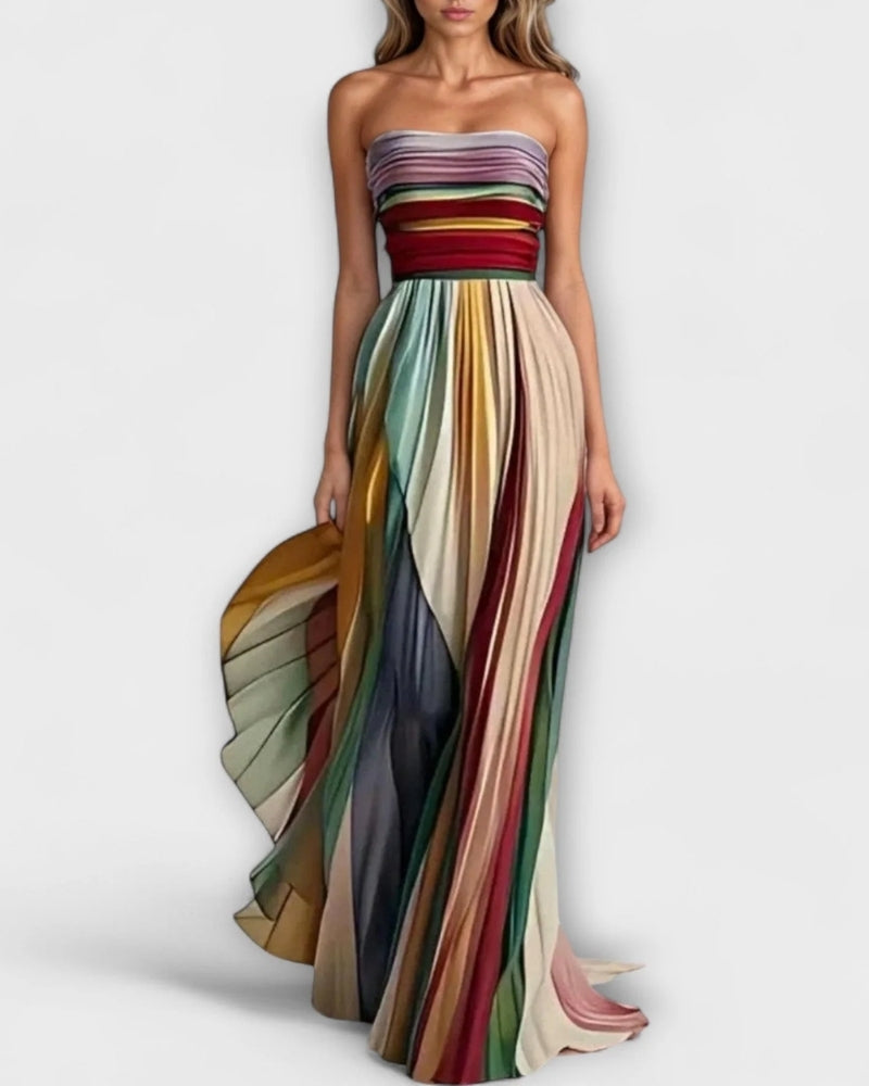 Maëlle | Robe Longue Élégante