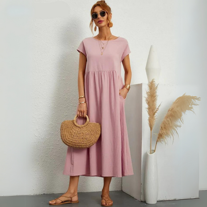 Adeline™ | Robe Midi Poches