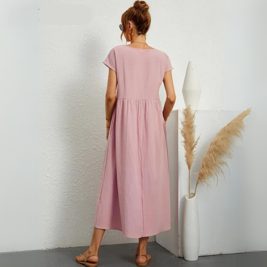 Adeline™ | Robe Midi Poches
