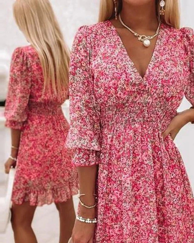 Juliette | Robe Florale Élégante