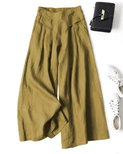 Camille | Pantalon Élégant Fluide
