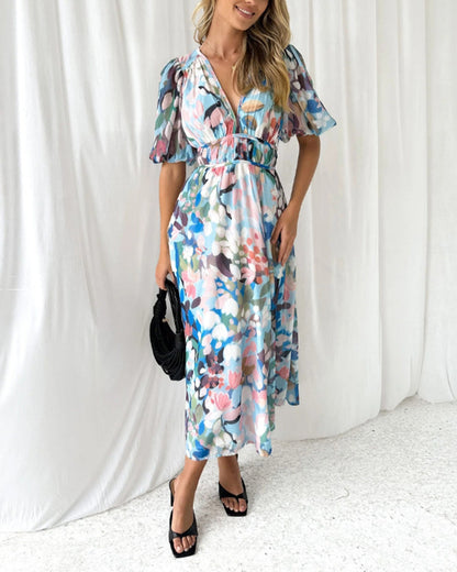 Sophie | Robe Florale Féminine