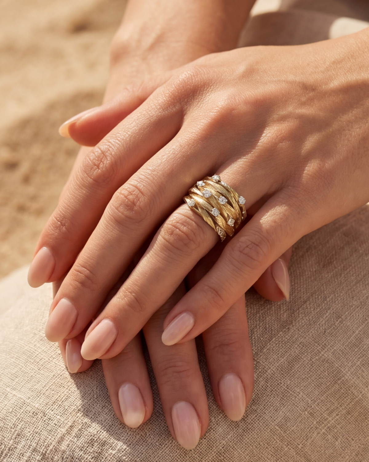 Louna™ | Bague Mains Plus Jolies