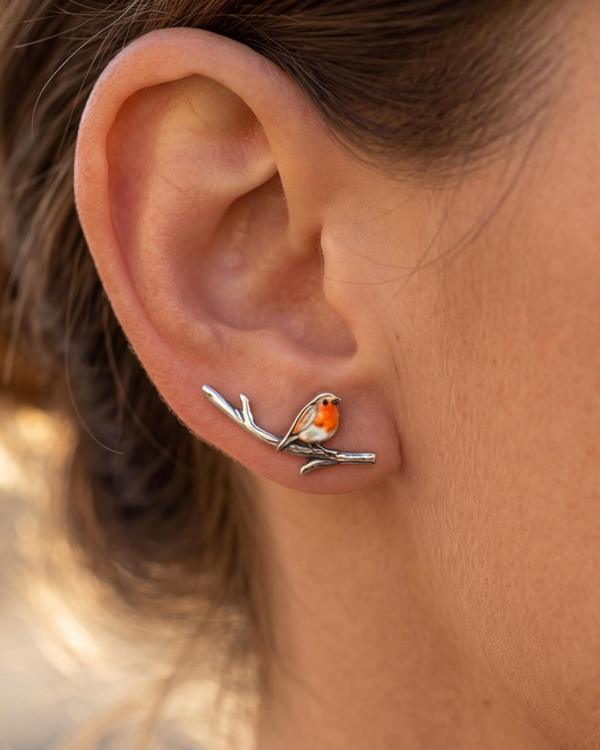 Léna™ | Boucles Oreilles Look Moderne Vivant