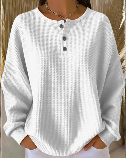 Sophie | Pull Structuré Style Henley