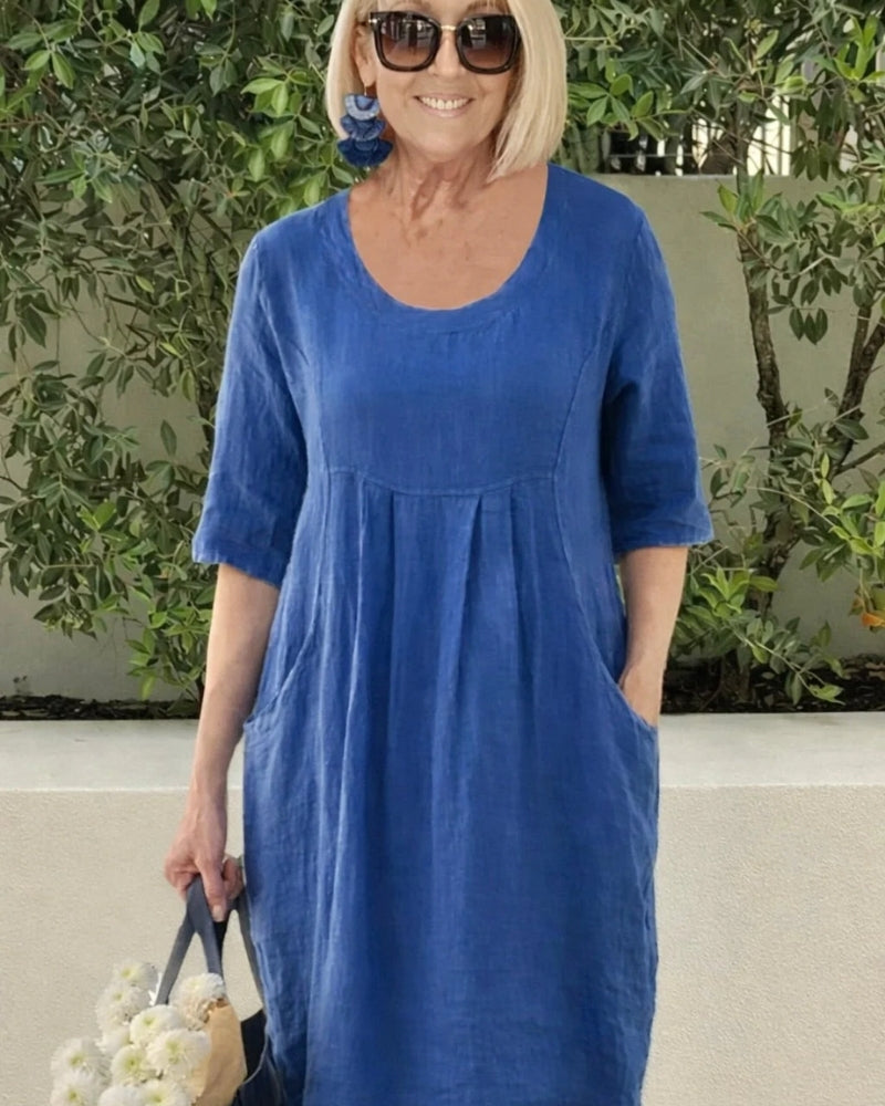 Marion | Robe Décontractée avec Poches