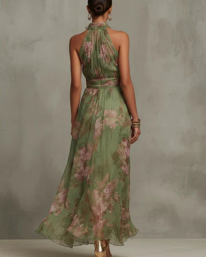 Sophie | Robe d’Été Élégante à Motif Floral