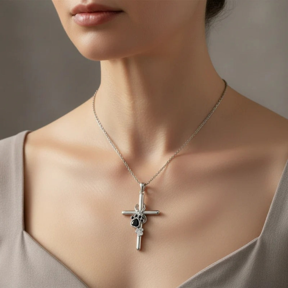 Héloïse™ | Collier Croix Patte